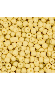 Seed beads 8/0 (3mm) Butter yellow